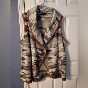 Simply Southern Women's Camouflage Fleece Vest